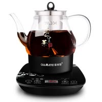欧美特(OUMETE)M-PC108E煮茶器黑茶煮茶壶蒸汽自动电茶壶泡茶花茶养生壶701-800ml高硼硅玻璃