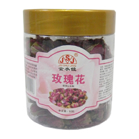 甘肃玫瑰花茶 OEM 厂家批发 永登玫瑰花茶罐装50g