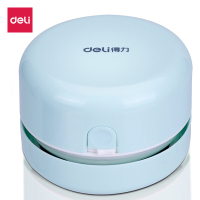 得力(deli)强吸力桌面吸尘器 迷你键盘除尘清洁助手 橡皮屑清洁器 浅绿
