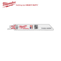 Milwaukee 美沃奇 薄切口金属切割往复锯片152x24TPI (5支装) 48-00-5186