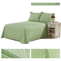 水星家纺 全棉斜纹印花三件套 DH夜纱格调-S03 DH夜纱格调 /1.5M(5英尺)床