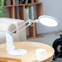 得力(deli)新国标AA级减蓝光台灯工作阅读台灯 白色 4304(单位:个)