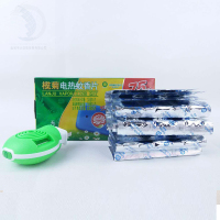 榄菊无香型家庭儿童适用电热蚊香片75片+直插加热器 有效驱蚊