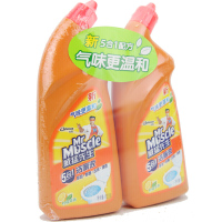 威猛先生洁厕液柠檬草香 双瓶装洁厕灵600g +600g