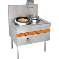 燃气灶单炒单尾炒灶商用1100x950x800mm(单位:台)