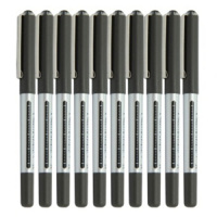 三菱 uni-ball 中性笔 水笔UB-150直液式走珠笔/0.5mm 黑色 10支装一盒