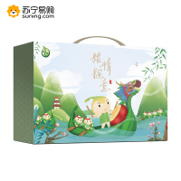 禾煜-粮情粽意官配礼盒4028g(肉粽红枣粽赤豆粽熟咸蛋金丝小枣清凉粥料绿豆玉米渣高粱米小黄米燕麦片白糯米)dd