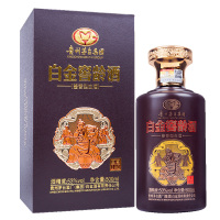 贵州茅台集团白金酒公司 白金窖龄酒至尊100酱香型500mL1瓶礼盒装