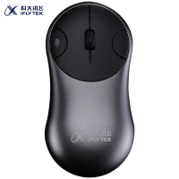 科大讯飞鼠标咪鼠智能语音鼠标 语音打字控制翻译无线办公充电便携鼠标 曜石黑