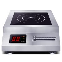 德玛仕 DEMASHI 商用电磁炉 5000W大功率火锅电池炉 5000W不锈钢 IH-TT-5000NB