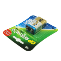 超霸碱性电池高能量9V方块方形层叠电池