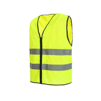 拉链款反光马甲 SCP595 涤长丝反光背心马甲马夹(件)