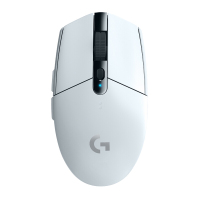 罗技 (G) G304 LIGHTSPEED无线游戏鼠标 白色 无线鼠标 吃鸡鼠标 绝地求生 鼠标宏