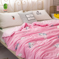 绿族（LVZU）水洗棉夏被/ 独角兽150*200 180*200 200*230cm
