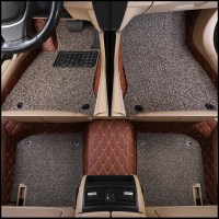 布雷什(BOLISH)双层全包围丝圈汽车脚垫现代ix35领动悦动瑞纳悦纳途胜朗动起亚k2帝豪gs长安cs