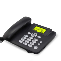 得力 无线插卡电话机座机电信插卡固话机家用座式办公商务 电信专用
