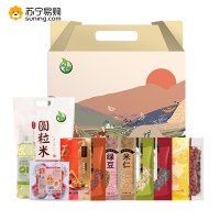 禾煜端午-煜见芳华5435g（鲜肉粽 熟咸蛋 米仁 绿豆 珍珠枣 糯银耳 东北黑木耳 百合干 枸杞 芥花籽油 圆粒米）