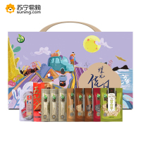 禾煜粮情粽意2153g(绿豆 薏米仁 小黄米 银耳 百合干 猴头菇 香菇 木耳 鲜肉粽100g*2 熟咸蛋)h