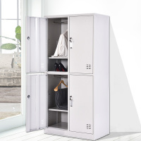 [晋美升]加厚四门更衣柜 员工储物柜 带锁铁皮柜 多门储物柜 其他金属更衣柜 四门更衣柜