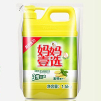 妈妈壹选 洗洁精金桔姜汁 袋装 1.5kg (单位:袋)