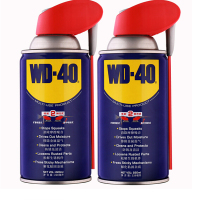 WD-40 除锈润滑剂 防锈油机械门锁润滑油 wd40螺丝松动剂 220ml双瓶装 10套起拍