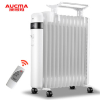澳柯玛(AUCMA)遥控电油汀13片取暖器家用/电暖器/电暖气家用 NY22D618-13(Y)