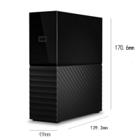 西部数据 移动硬盘 硬件加密硬盘 8TB WDBBGB0080HBK