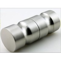 AB卫生间隔断门锁 锁直径53mm,把手厚度14mm,把手长度74mm,锁盖直径53mm±5mm 单位:把
