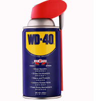 WD-40 除锈润滑剂 防锈油机械门锁润滑油 wd40螺丝松动剂 智能导向 两种喷射 220ml 10瓶起拍