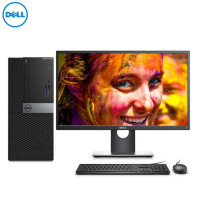 戴尔(Dell)商用电脑Optip7050MT 19.5英寸显示器(17-7700 8G 2T+128G DVDRW )