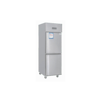 商用冷柜立式双门全冷冻冰箱二门冰箱双门不锈钢冰柜厨房大容量430L冷冻柜(全冷冻)
