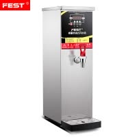 FEST商用带过滤开水器10升步进式全自动电热带净水器开水机不锈钢开水器30L奶茶店专用全套设备 容量10L预约定时定温