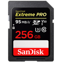 闪迪(SanDisk) 存储卡 256GB 至尊/超速SDXC UHS-I 读速95MB/s 写速90MB/s