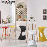 科劲(KeJing) 北欧实木酒吧桌椅现代简约吧台桌椅创意高脚吧台凳休闲吧桌椅组合JH
