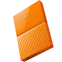 西部数据(WD) 2TB 移动硬盘My Passport 2.5英寸 橙色 WDBS4B0020BOR