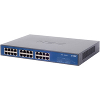 华三(H3C)S1224V2 24口/全千兆二层非网管交换机 企业级专业防雷 蓝色单只装