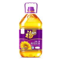 名物福临门油系列福临门压榨一级葵花籽油5L 4瓶/箱