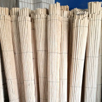 优质脱皮白蜡杆 农用工具铁锹把 直径35mm长1370mm 10根/捆 单位:捆