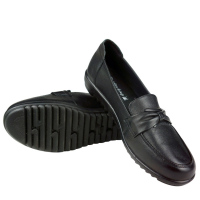 瀚絲 女式 黑色 防 护 皮鞋(样式2)35-40可选 (单位:双)