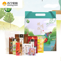 200档 端午套餐三粮情粽意二4816g肉粽 咸蛋 清凉粥料 黑豆糯米粥料 阿胶枣 银耳 木耳 猴头菇 香菇 ...pa