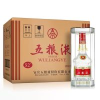 五粮液 52度 普五 水晶装 500ml×6瓶 浓香型白酒 整箱装