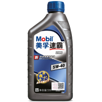 美孚(Mobil)美孚1号 全合成机油 FS X2 5W-40 SN级 1L 汽车用品