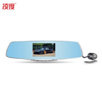 凌度(BLACKVIEW)A106 后视镜行车记录仪前后双镜头倒车影像高清夜视