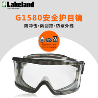 Lakeland安全护目镜户外防雾防冲击喷溅防风骑行眼镜可戴近视眼镜防紫外线
