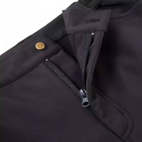 雷克兰(Lakeland)户外摇粒防寒裤防风保暖裤棉裤 P601 黑色 S-4XL码