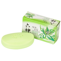 六神125g六神清凉香皂特惠三块装(绿茶+甘草)