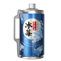 黑尚莓 冰莓酒 低度酒特产酒果酒树莓酒2L装 黑尚莓