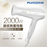 飞科(FLYCO) FH6232 电吹风六档调节 快速干发 健康柔风护发 吹风机珍珠白 飞科