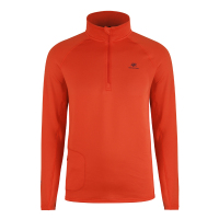 KROSSTORM户外抓绒衣男款贴身立领套头衫保暖衣秋冬套头衫KT18W103045