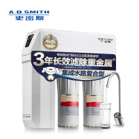 史密斯（A.O.SMITH）家用净水器 1.1升分钟 标配专利智能滤芯更换提示龙头 低废水即滤反渗透净水机DM1200D